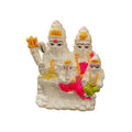 Pure 925 Chandi Shiv Parivar Idol - Shiv Family Murti Set