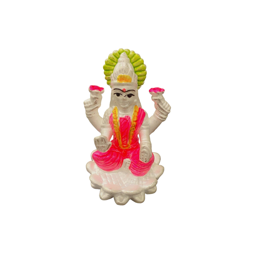 Pure 925 Chandi Maa Lakshmi Murti - Lotus Kamal Aasan