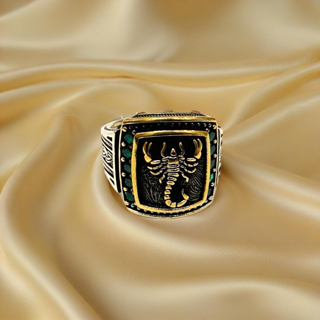 The Scorpio Guardian - Turkish Signet Ring