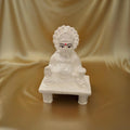 Pure 925 Chandi Kuber Ji Maharaj Idol - Dhan Ke Devta