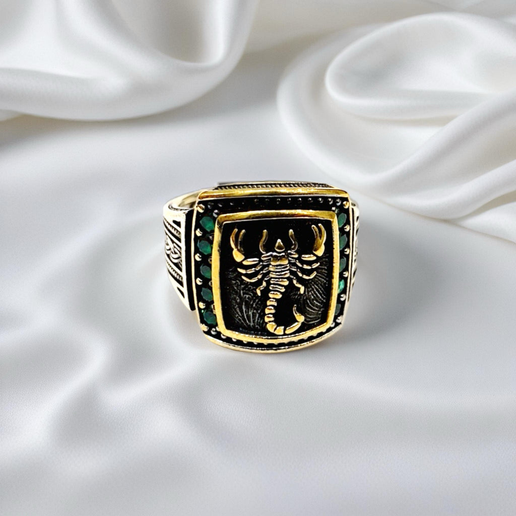 The Scorpio Guardian - Turkish Signet Ring