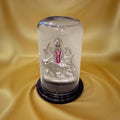 Pure 925 Chandi Durga Mata Murti with Dome - Showcase Idol